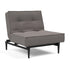 Splitback Styletto Easy Chair / Black Wood